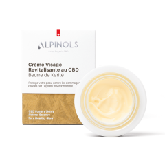 Crème visage revitalisante au CBD 50ml