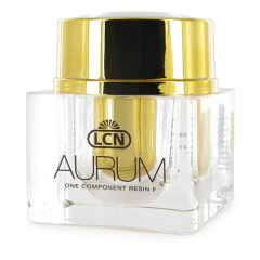 Gel UV de modelage à la poussière d'or LCN