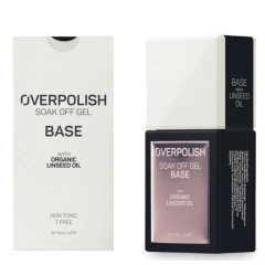 Base vernis semi-permanent avec huile de graines de lin bio 15ml