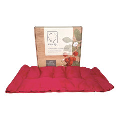 Coussin chauffant noyaux de cerises dos 125x21cm