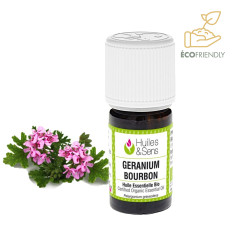 Huile essentielle bio geranium bourbon 15ml