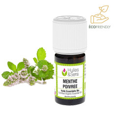 huile essentielle bio menthe poivrée 15ml