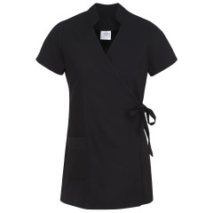  Kimono Blanc Col V Manches Fendues XVET002KB