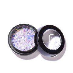 Mirror Flakes violet - pigments pour le nail art à effet miroir