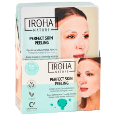 présentoir masque en tissu acide glycolique