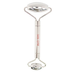 Ridoki - face roller cryo acier inoxydable - 2 têtes - SKIN GYM                        