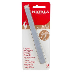 Limes à ongles Malava 2 grains - le pack de 8