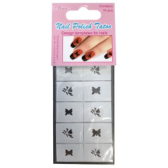 Tatoo pochoirs papillons XFONG595