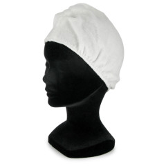 Charlotte en éponge blanche en coton et polyester XLING0015