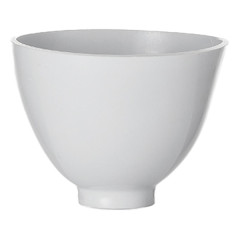 Bol en plastique souple blanc