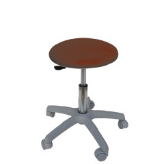 Tabouret - pied en plastique - plusieurs couleurs au choix