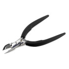 Pince à ongles noire XCOUT28N