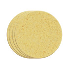 Éponges cellulose rondes compressées